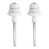 PEUTIER 2pcs Pool Cleaner Shaft Assembly, Reliable ABS Pool Cleaner