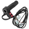 Alomejor E-Bike Throttle Grip 3-Speed Throttle Grip with Cable Universal