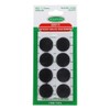 Sullivans Stick-on Hook and Loop Dots, 19 mm Size, Black