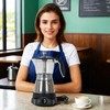 LAOION Cafeteras Electricas Modernas Moka Pot, Italian Coffee Espresso Machine,
