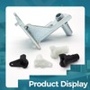 Refrigerator Door Hinges Kit Adjustable, 5303918455, for Frigidaire/Electrolux Refrigerators