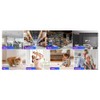 Snblzhef WiFi and 4G Mini Surveillance Camera, HD Indoor Wireless