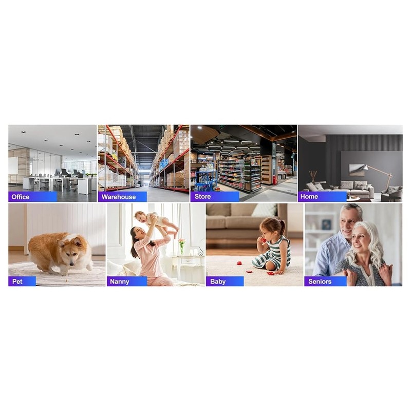 Snblzhef WiFi and 4G Mini Surveillance Camera, HD Indoor Wireless