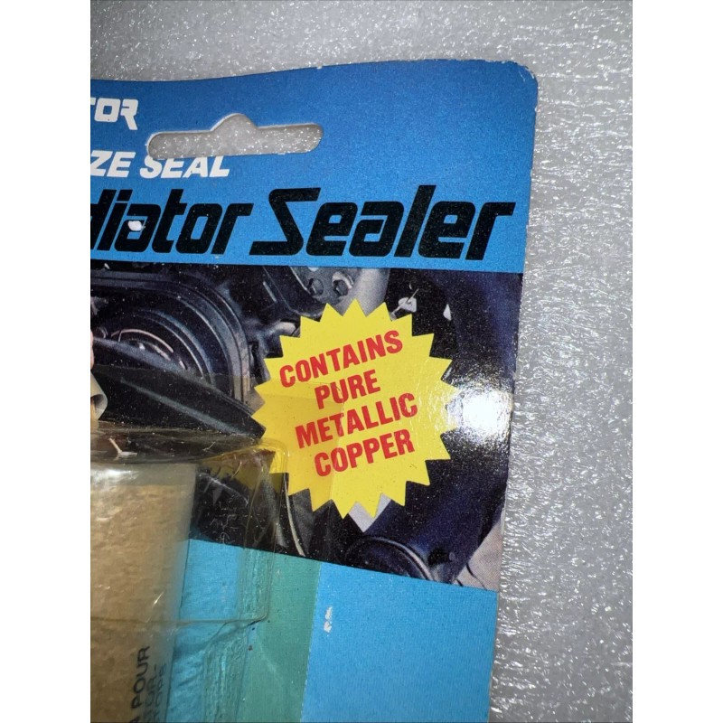 Victor Bronze Seal Radiator Sealer Stop Leak Vintage Made In