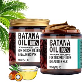 2PCS Batana Oil,Aceite de Batana Para Cabello Repara el cabello, haciéndolo más fuerte y grueso，Batana película para el cabello con Hidrata, Reduce Quiebre y Brillo Saludable