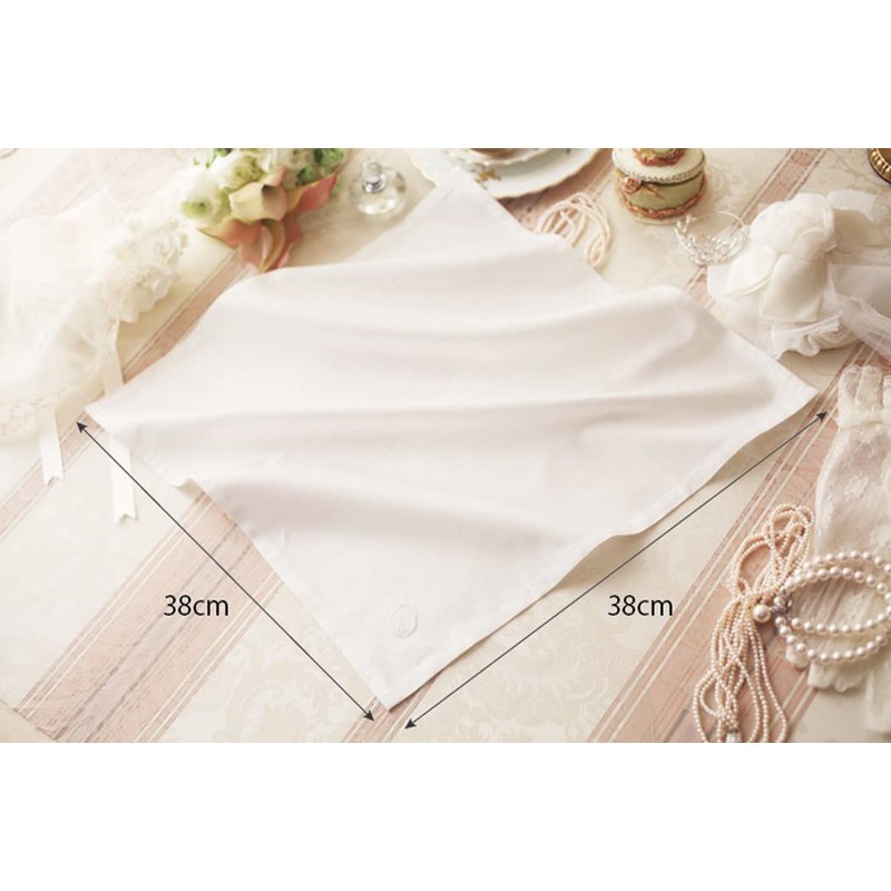 Hug Handkerchief, Bridal Wedding Handkerchief, White, Initial (Men's/Groom), Men, Ceremonial