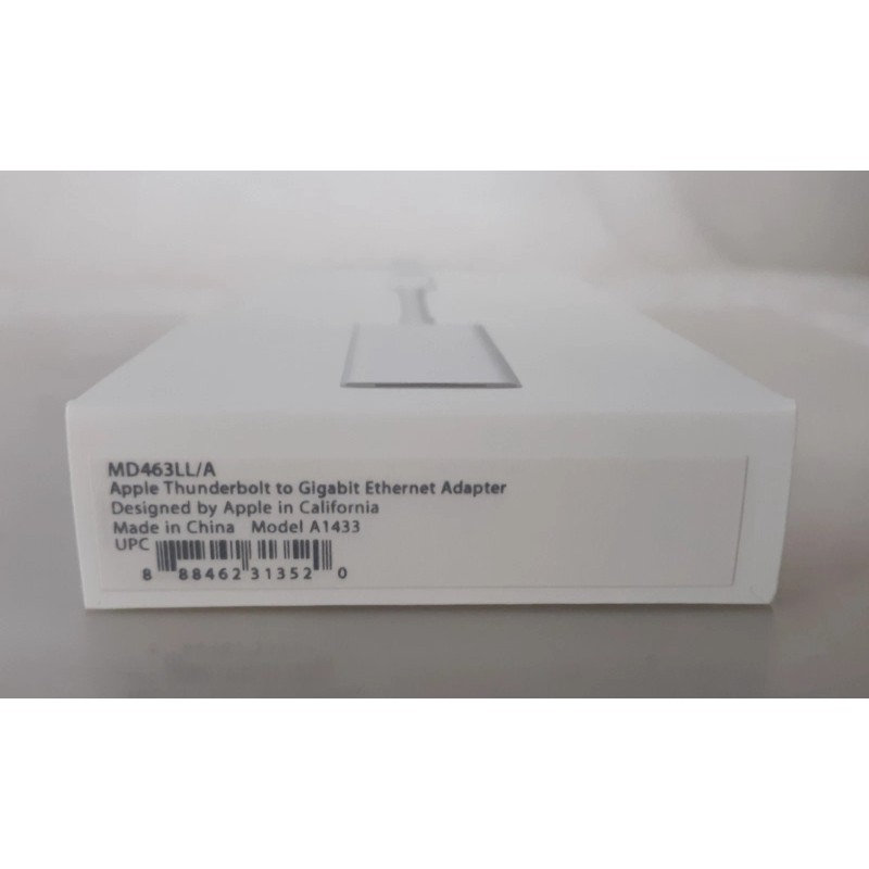 For Apple Apple Thunderbolt to Gigabit Ethernet Adapter MD463LL/A A1433