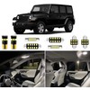 6pcs Wrangler Interior LED Lights Replacement for 2007 2008 2009