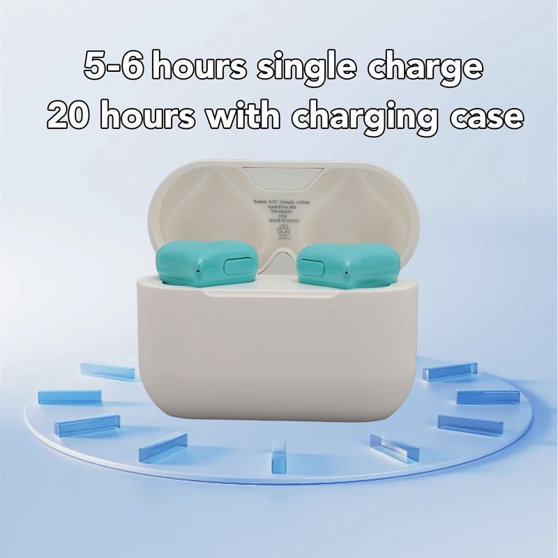 Heart Shaped Wireless Earbuds HIFI Stereo Sound Waterproof Bluetooth 5.3