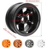 KINGCOO 4 Pieces 2.2 Inch Beadlock Rims Plastic Wheels Rim