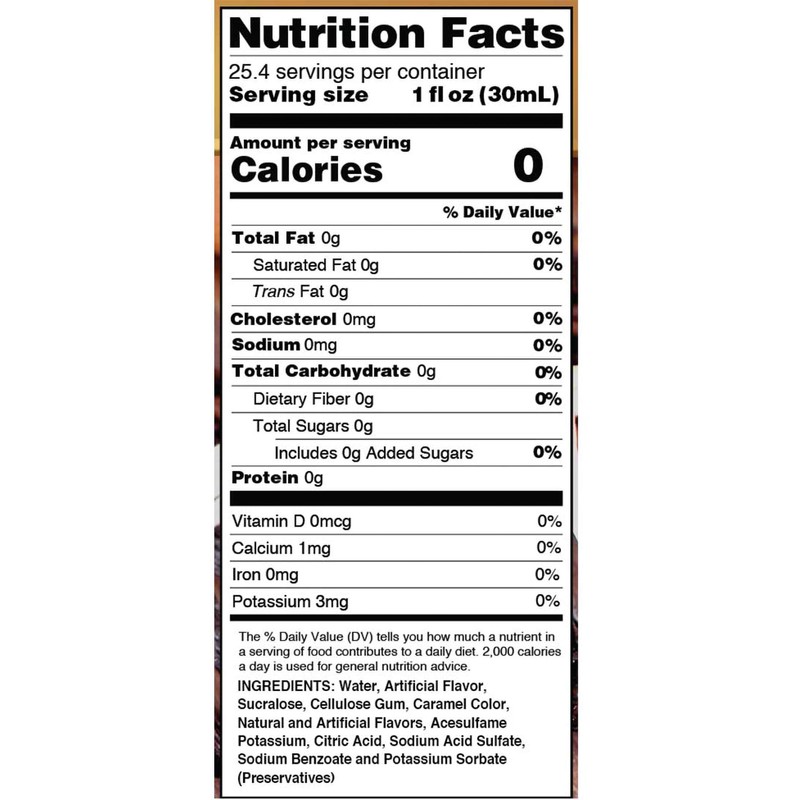 Jordan's Skinny Mixes Syrups Cinnamon Dolce, Sugar Free Flavoring, 25.4