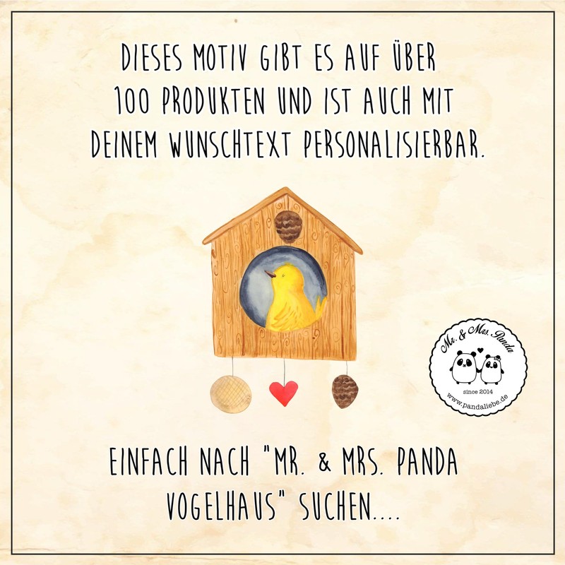 Mr. & Mrs. Panda Variants Notebook Bird House OT