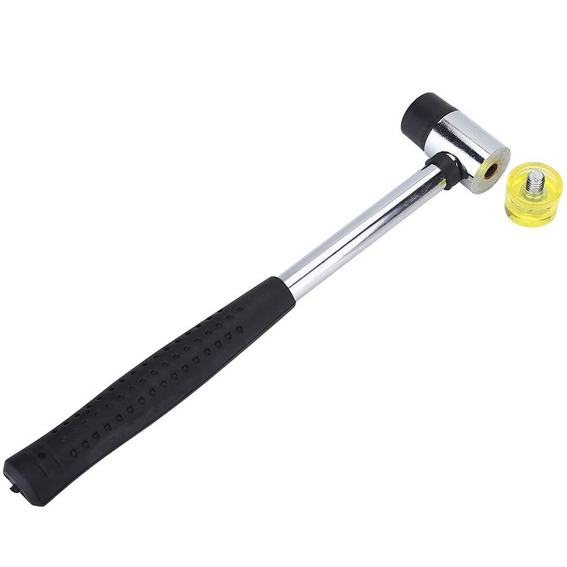 Soft Hammer Dent Hammer Double Head Rubber Hammer for Guitar