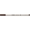 STABILO Set of 3 Felt Tip Pens 68 Brush Brown