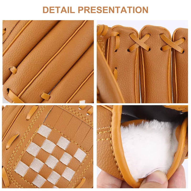 SPPHONEIX Ultimate Performance Leather Baseball Gloves Mitts,Tear Resistant and Durable