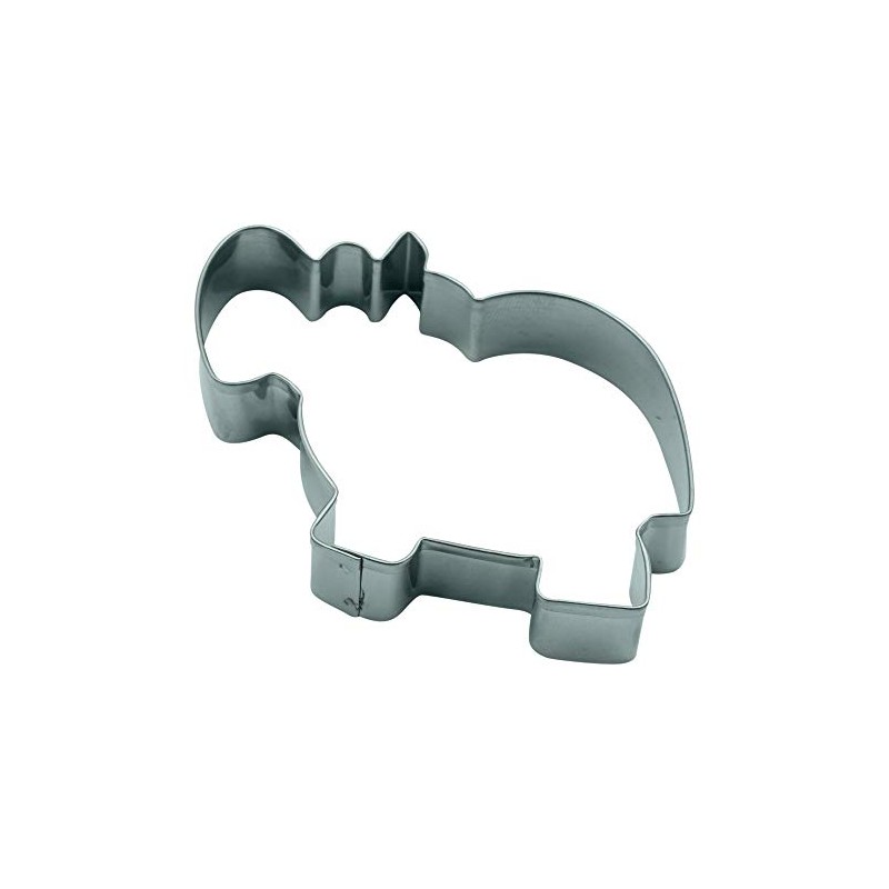 Hippo/Hippopotamus Cookie Cutter 8 cm Tin Plate