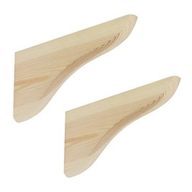 Velano - 2x Console, Shelf Bracket, Shelf Bracket, Shelf System, Wall Bracket - WDP - 215 x 120 x 2