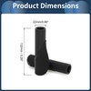 INFINAUTO Bike Handlebar Grips Covers, 132mm Bicycle End Grips Protector