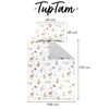 TupTam Children's Bed Linen Patterned 2-Piece Reversible Bed Linen, Colour: