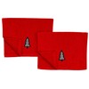 Decorative Christmas Theme Red Towel Set: Luxury Bathroom Fingertip Towels,