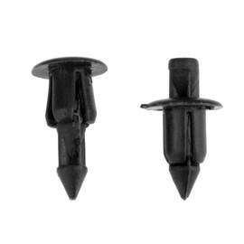 Mtsooning 50PCS 6mm M6 Fender Clip Retainer Bumper Nylon Push Rivet Pins Screws Replacement for Honda Kawasaki Suzuki GSX-R Yamaha YZF R1 R6 Toyota Lexus Splash Shield Fender Liner Bumper