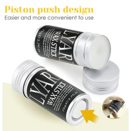 LYARI Hair Wax Stick Hair Styling Stick for Flexible Hold, Smoothness and Control, 2.7 fl oz