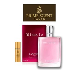 prime scent haven Miracle Eau de Parfum Spray for Women 3.4 oz Bundle with Perfume Atomizer