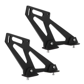 TKSE Spoiler Mounting Brackets, Universal Car CNC Aluminium Alloy Rear Wing Boot Racing Rear Spoiler Legs Mounting Brackets