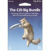 O2 PAY & GO THE £20 Big Bundle Nano Sim