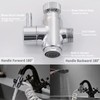 Brass Diverter Valve with Aerator, 3 Way Splitter with Male