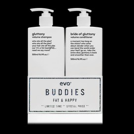 Evo Gluttony Shampoo and Conditioner 500ml Duo Pack