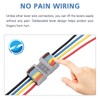 16 Pcs Pluggable Wire Connectors for AWG 24-12, Hand Protecting