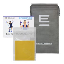 Thera-Band Original 2.5 m Yellow + Original 24-Page Exercise Book Free