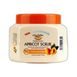 BS Home Shopping Ecosalon Low-Irritation Cooling Face Wash Calming Cleansing Foam Deep Pore Apricot Scrub 500g 1 Piece