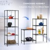 5 Tier Wire Shelving Unit, Adjustable Wire Rack Shelving, Changeable
