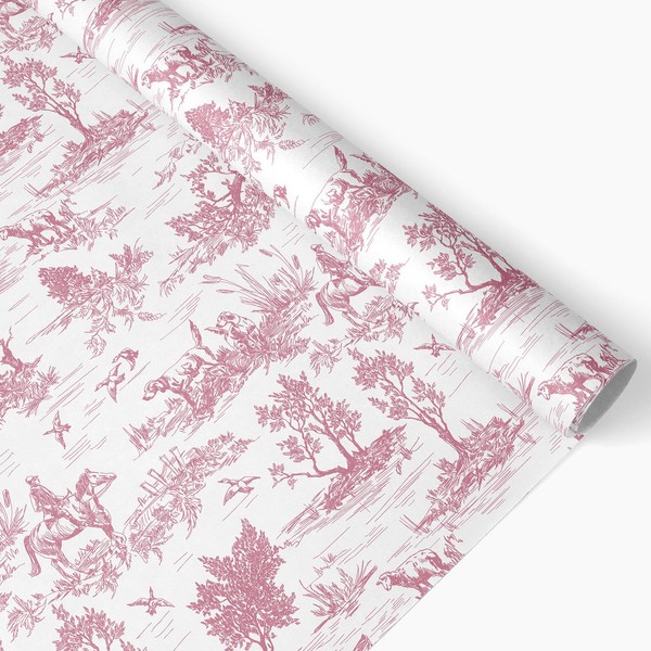 JarThenaAMCS Classic French Village Printed Wrapping Paper -Mini Roll- 17