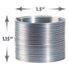 Slinky Jr. the Original Walking Spring Toy, 5-pack Small Metal