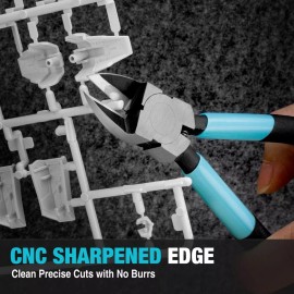 DURATECH 2PC 5" 6" Heavy Duty Flush Cutter Cutting Plier Wire Cutter Tile Cutter