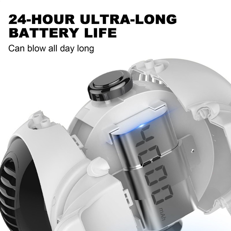 Bladeless Fan for Bedroom | Astronaut Shape Small USB Desk