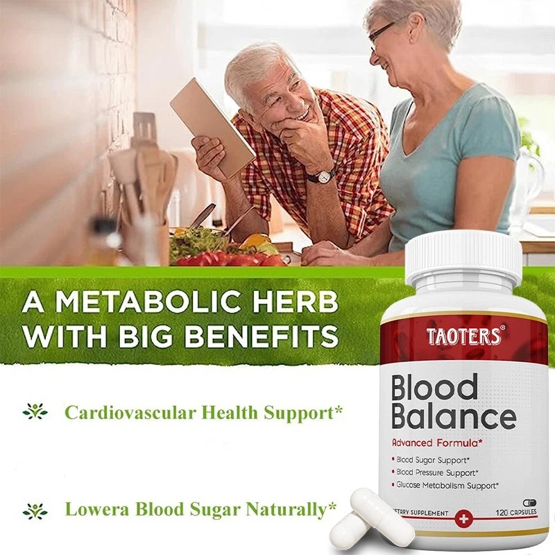 Taoters Blood Balance Advanced Formula Supports Healthy Blood Pressure -