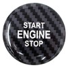 Gel Emblem Start Stop Button Cover Sticker Keyless GO Carbon
