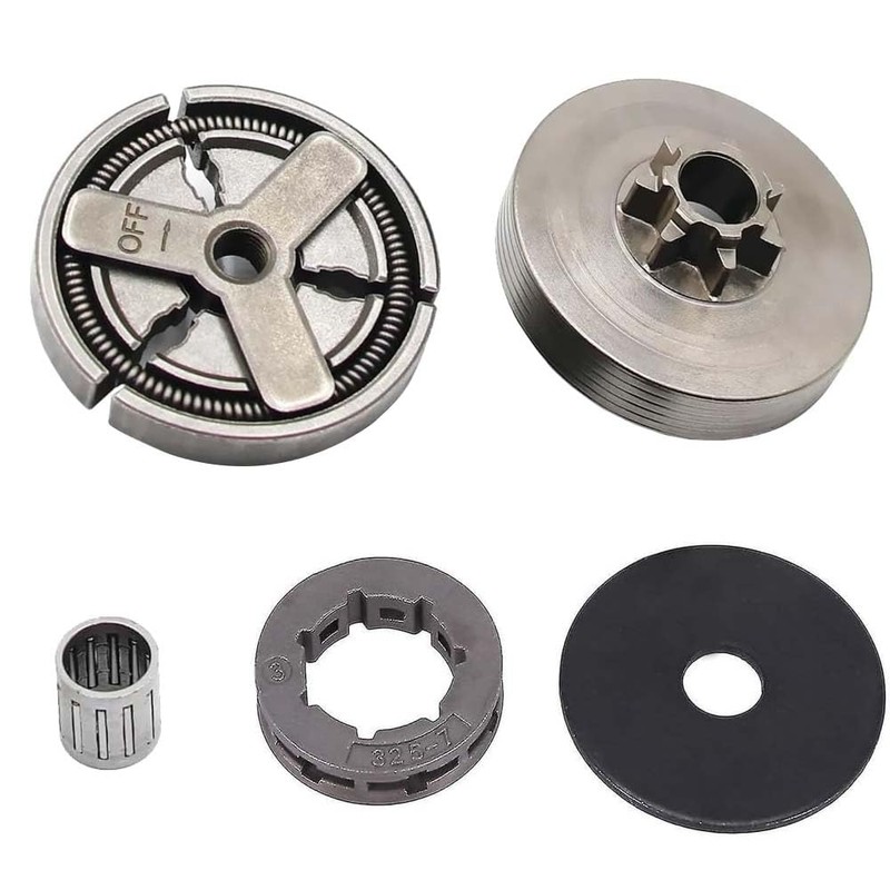 Clutch with sprocket bearing, suitable for chainsaw accessories 45cc 52cc
