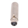 Tangxi 3.0x0.7 Pulgadas 2 Unids 3-Pin XLR Macho a Hembra