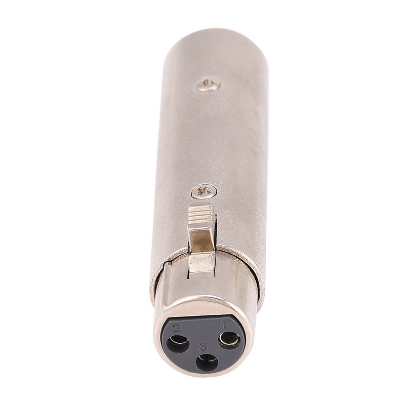 Tangxi 3.0x0.7 Pulgadas 2 Unids 3-Pin XLR Macho a Hembra