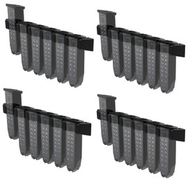 4Pack Magazine Holder for Glok 17 19 22 23 26 31 32 33 34 Mags,Pistol Mag Wall Display Storage Organization System,Gun Safe Wall Garage