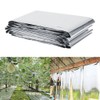Zerodis Silver Reflective Film 210 x 120cm, PETP Film, Increase