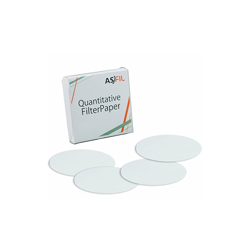 AS-ONE Qualitative Filter Paper 10212.5 /2-871-04 Diameter 4.9 inches (12.5
