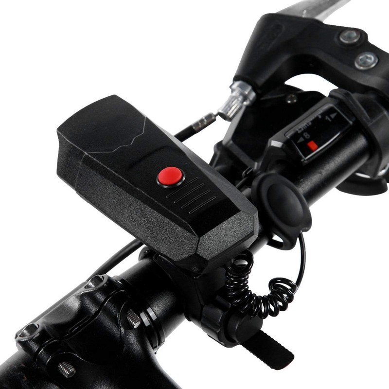 Keenso Bicycle bell, loud electronic bicycle horns, handlebar ring, bell