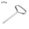HARFINGTON 6pcs Dogging Hex Key Wrench 5/32" SAE Metal Dog