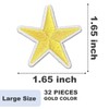 Large Star Iron On Patches, Stars Embroidery Applique Patch 1.65